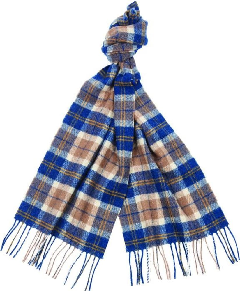 Tartan Lambswool Scarf kaulahuivi, unisex, Moorland Tartan, view: 0