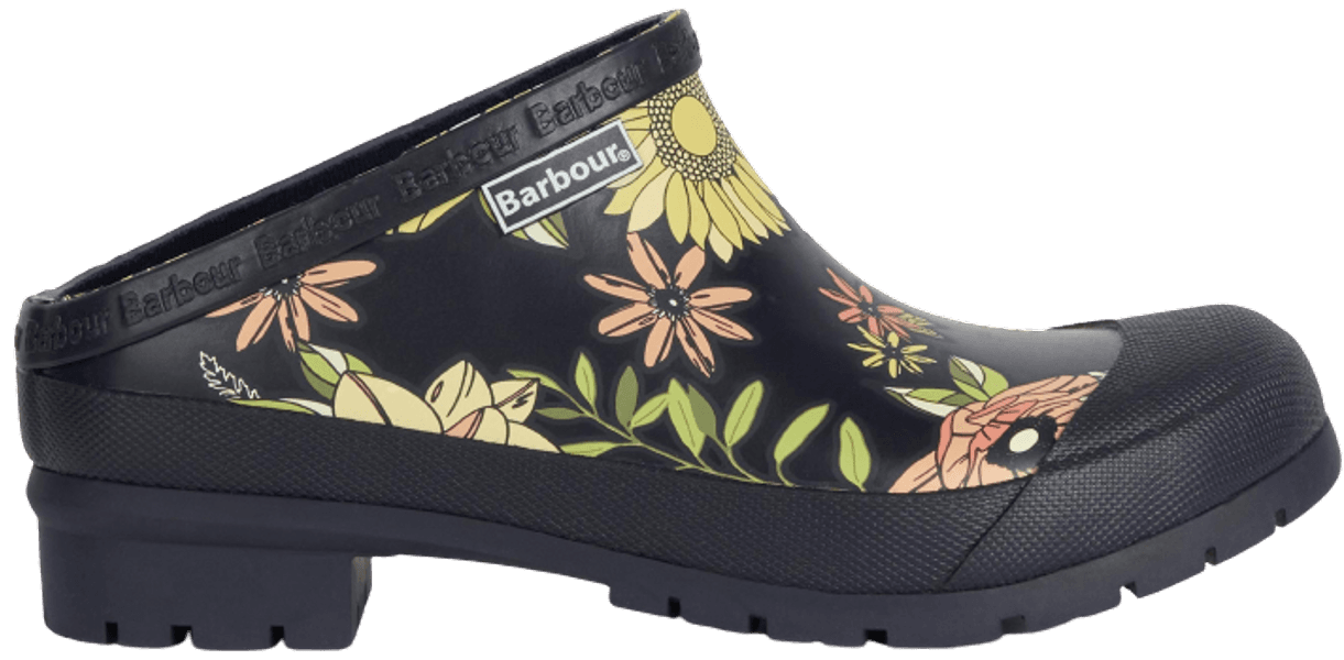 Quinn naisten matalat kumisaappaat, Navy Floral, view: 1