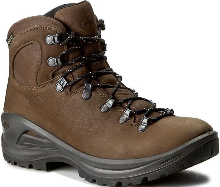 AKU Tribute II Leather naisten nahkaiset vaelluskengät, ruskea, view: 0