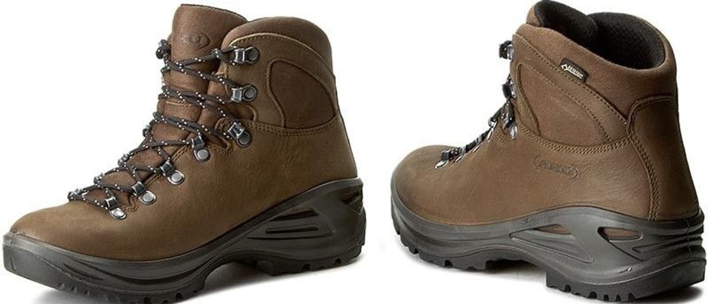 AKU Tribute II Leather naisten nahkaiset vaelluskengät, ruskea, view: 1