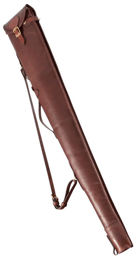 Leather Gunslip asekotelo, Brown, view: 0