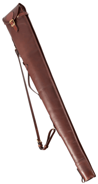 Leather Gunslip asekotelo, Brown, view: 0