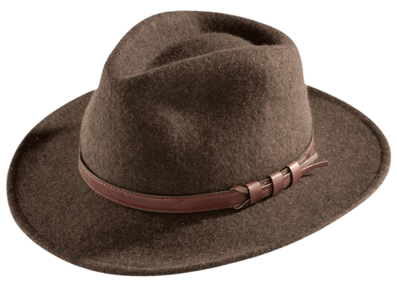 Richmond Felt Hat hattu, Brown, view: 0