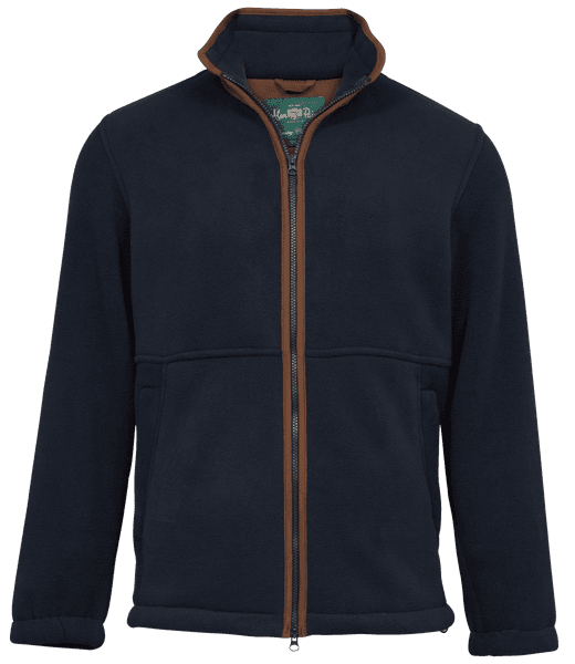Aylsham Fleece Jacket fleecetakki, Dark Navy, view: 0