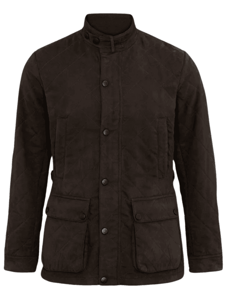 Felwell Quilted Jacket takki, Olive, view: 0