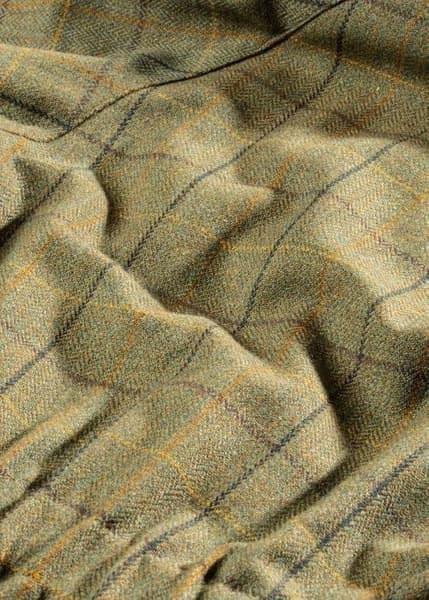 M's Rutland Tweed Waistcoat Dark Moss, view: 3