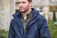 Ilkley Flannel Button Down Collar Shirt flanellipaita, Olive Check - view: 3