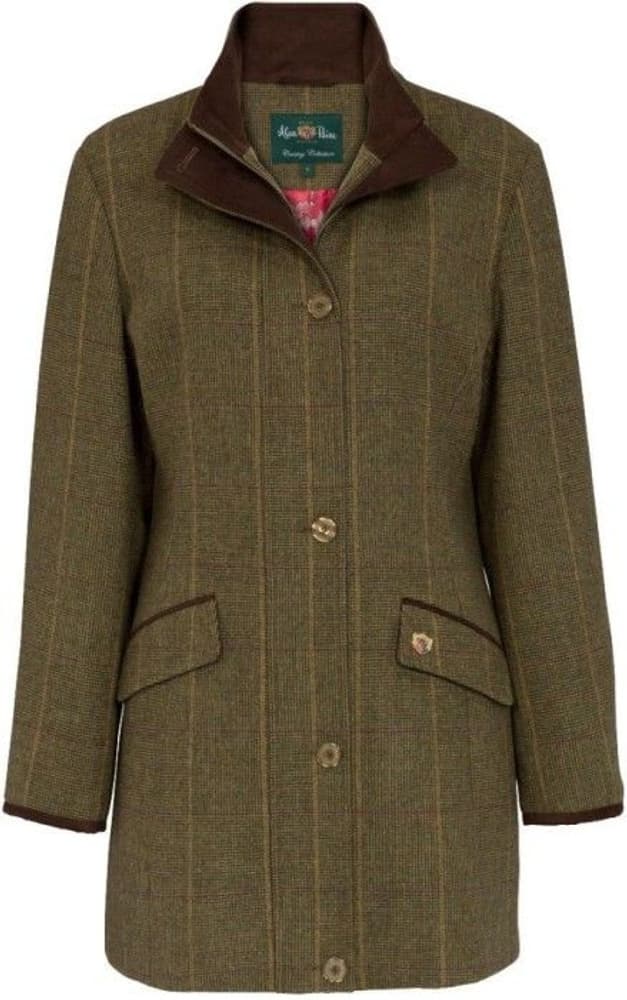 Combrook Ladies Waterproof Tweed Field Jacket Heather, view: 0