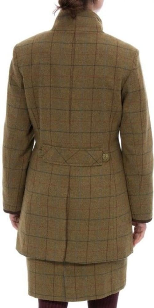Combrook Ladies Waterproof Tweed Field Jacket Heather, view: 3