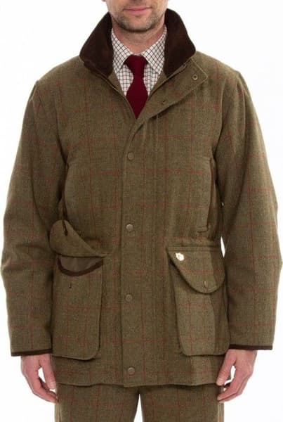 Combrook Waterproof Tweed Shooting Field Coat metsästystakki, Sage, view: 1