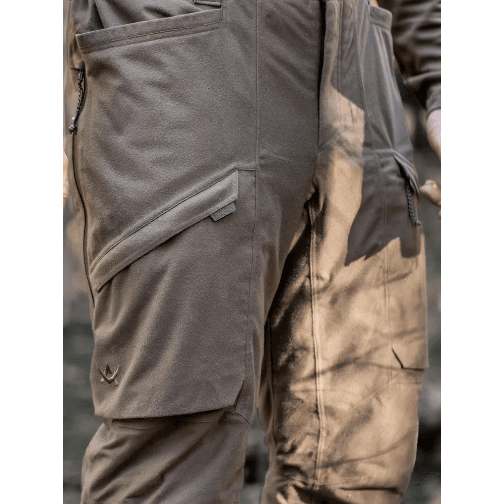 M's Tundra Pant Solid Brown, view: 2