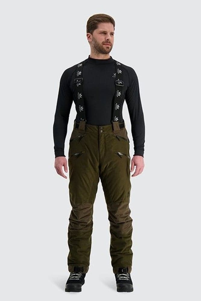 Tundra -miesten metsästyshousut, Moss Brown (2022), view: 2