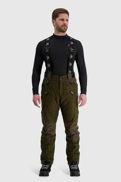 Tundra -miesten metsästyshousut, Moss Brown (2022), view: 2