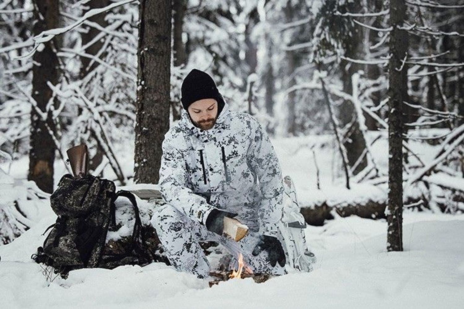 Tundra -miesten metsästyshousut, BlindTech Snow (2022), view: 5