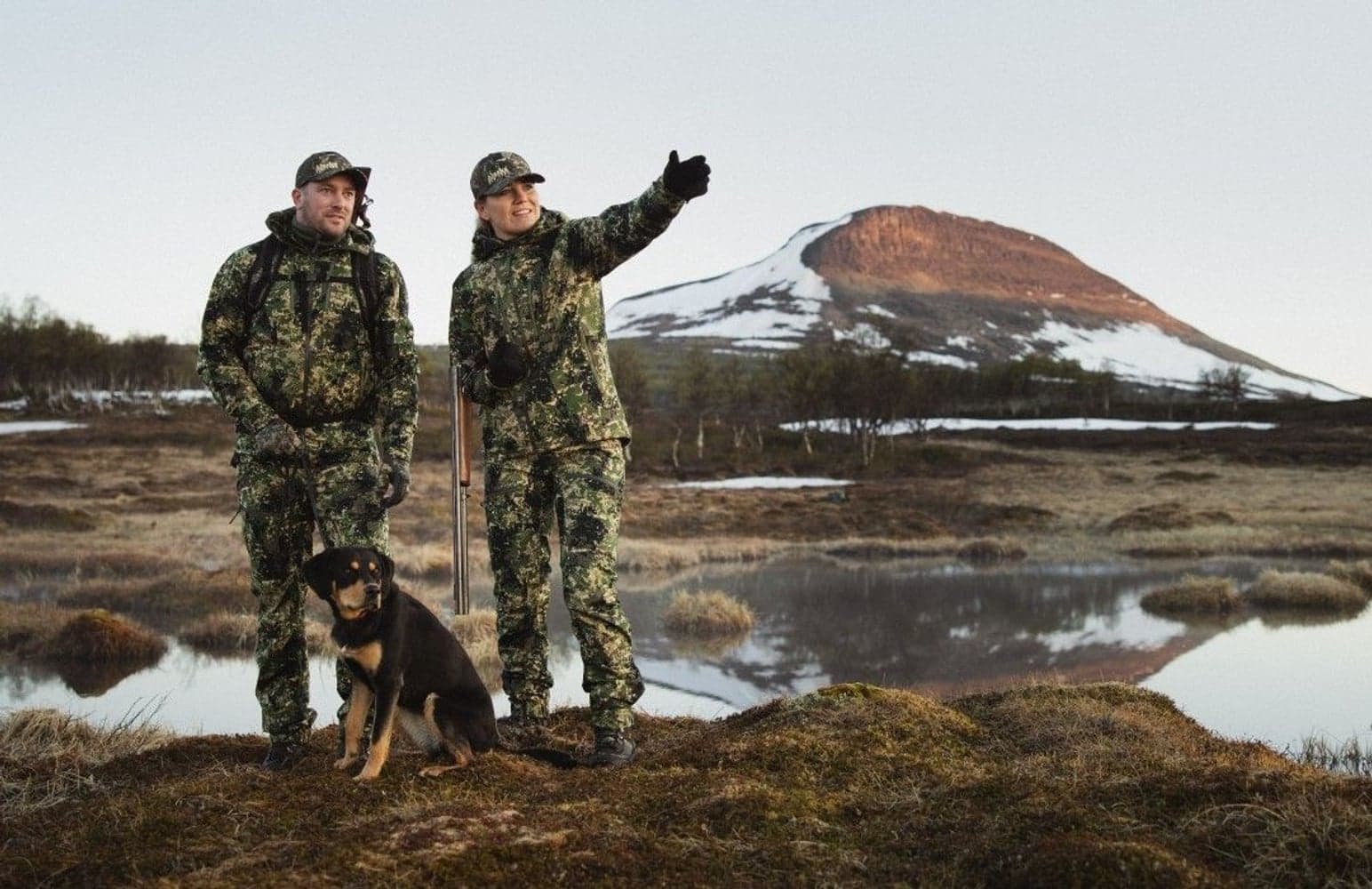 Apex APS -naisten metsästyshousut, vihreä, view: 7