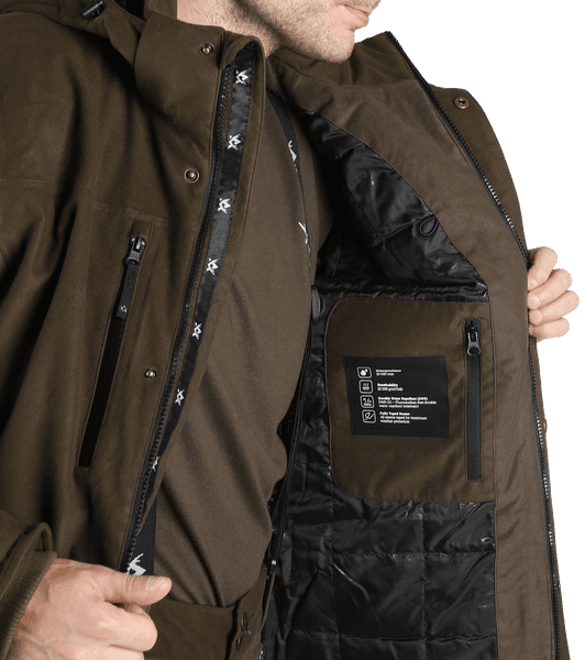 Tundra Jacket metsästystakki, Moss Brown, view: 4