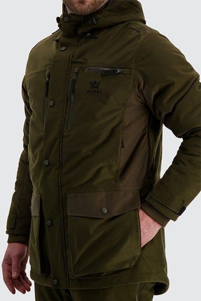 Tundra -miesten metsästystakki, Moss Brown (2022), view: 2