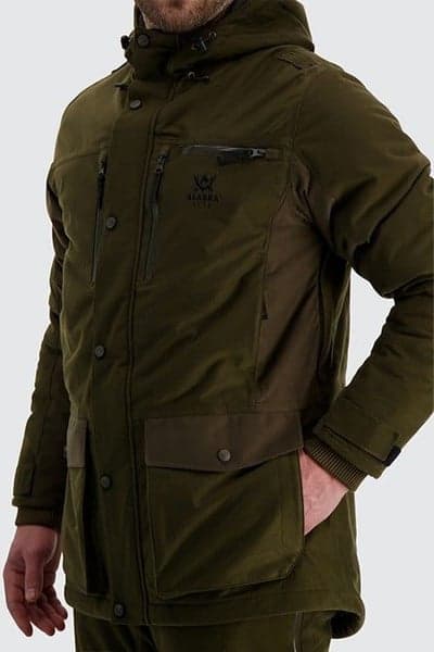 Tundra -miesten metsästystakki, Moss Brown (2022), view: 2