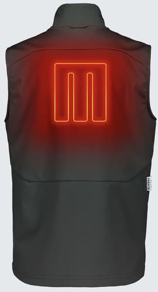 Heat System Vest lämpöliivi, vihreä/musta, view: 1