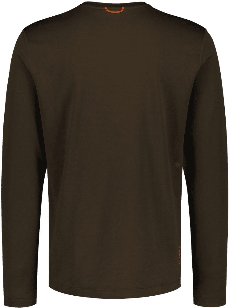 CoolDry LS T-Shirt paita, Brown, view: 1