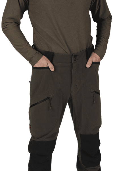 Superior Pro Pant metsästyshousut, Brown/Black, view: 2