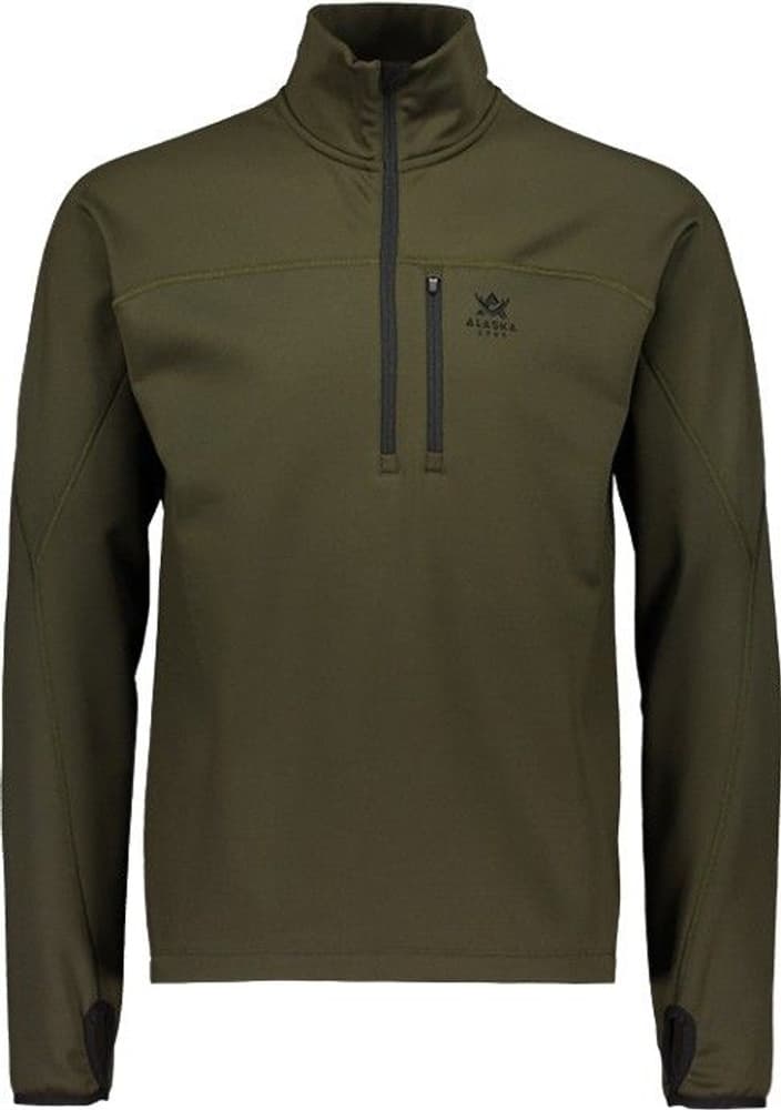 ThermoDry Half-Zip -miesten paita, Forest Green, view: 0
