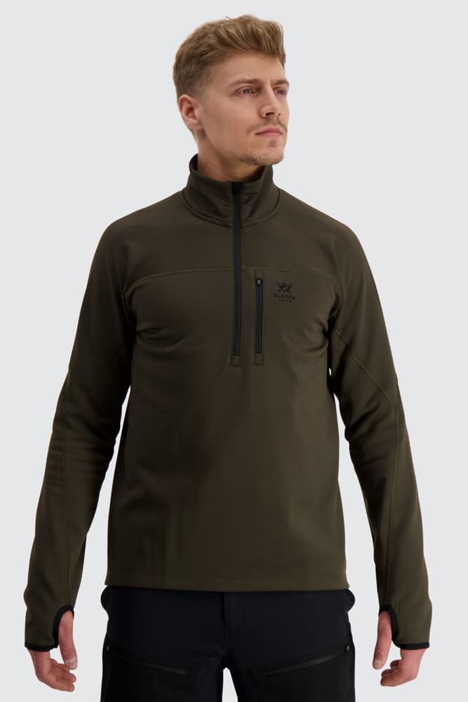 ThermoDry Half-Zip -miesten paita, Forest Green, view: 3