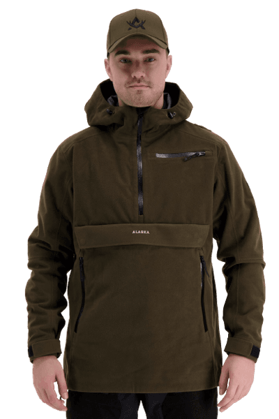 Performance anorakki, vihreäruskea, view: 8