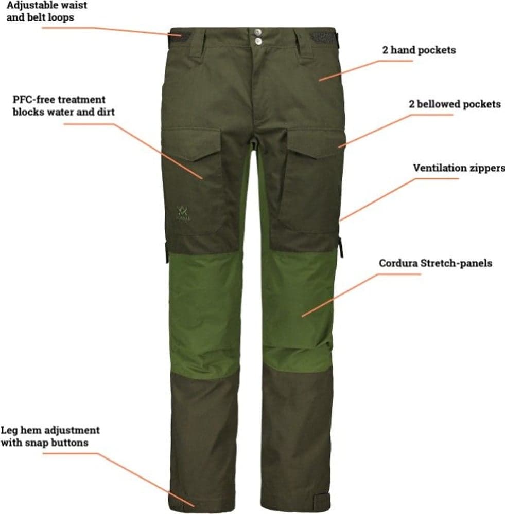 Ranger Cordura -miesten housut, vihreä, view: 2