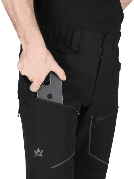 Chaser Stretch Pant housut, ruskea, view: 4