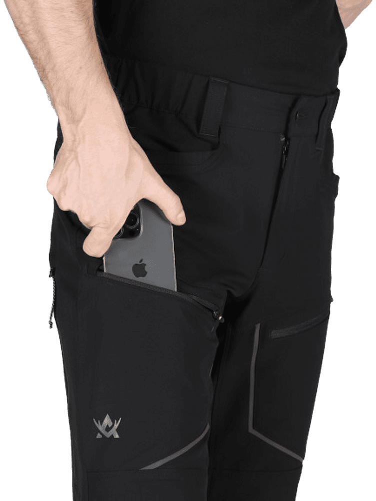 Chaser Stretch Pant housut, musta, view: 4