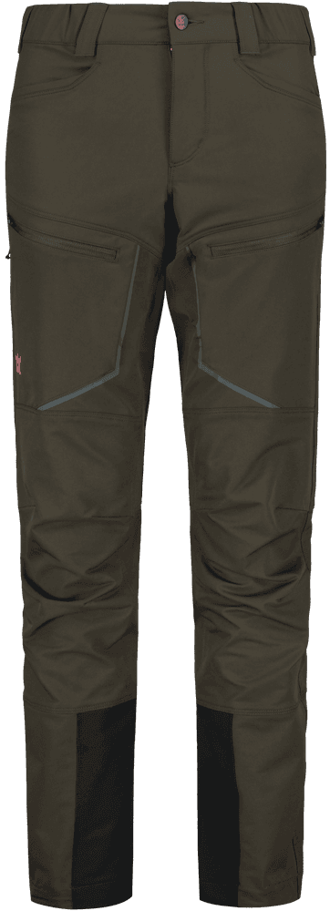 Chaser Stretch Pant naisten housut, ruskea, view: 0