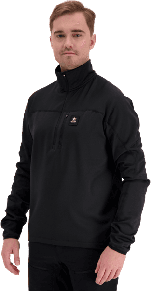 M's ThermoDry Half-Zip Top tekninen pusero, musta, view: 3