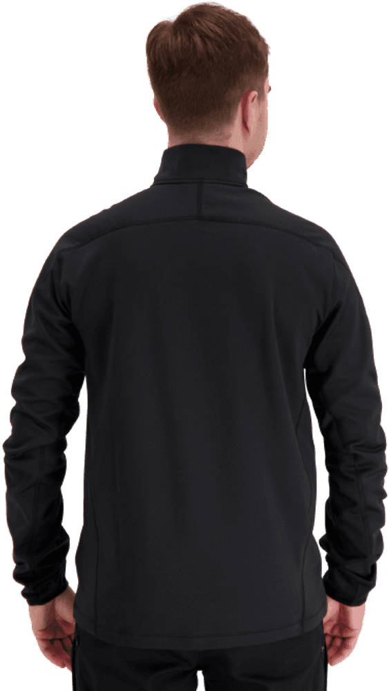 M's ThermoDry Half-Zip Top tekninen pusero, musta, view: 4