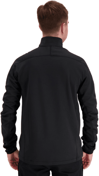 M's ThermoDry Half-Zip Top tekninen pusero, musta, view: 4
