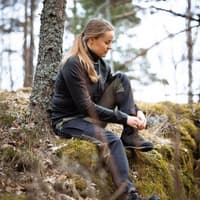 Trekking Lite Pro -naisten housut, Dark Olive / Grey - view: 3