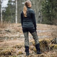 Trekking Lite Pro -naisten housut, Dark Olive / Grey - view: 2