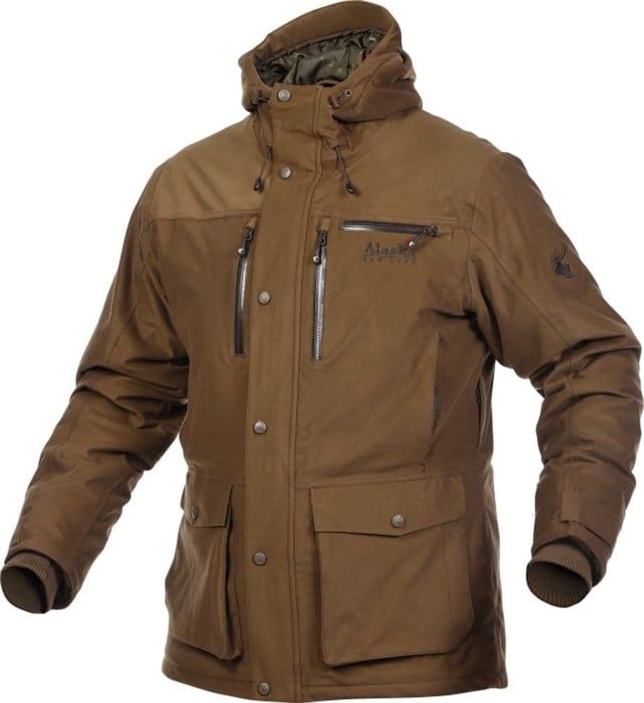 Tundra Padded Hunting Jacket Forest Brown, view: 0