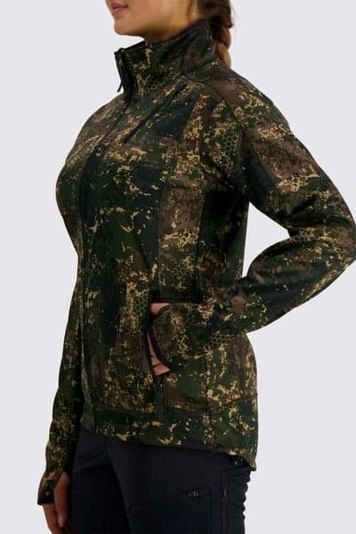 Juneau -naisten fleecetakki, BlindTech Invisible, view: 3