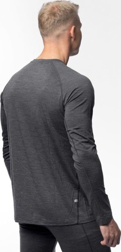 Merino Crewneck -miesten aluskerrastopaita, harmaa, view: 2