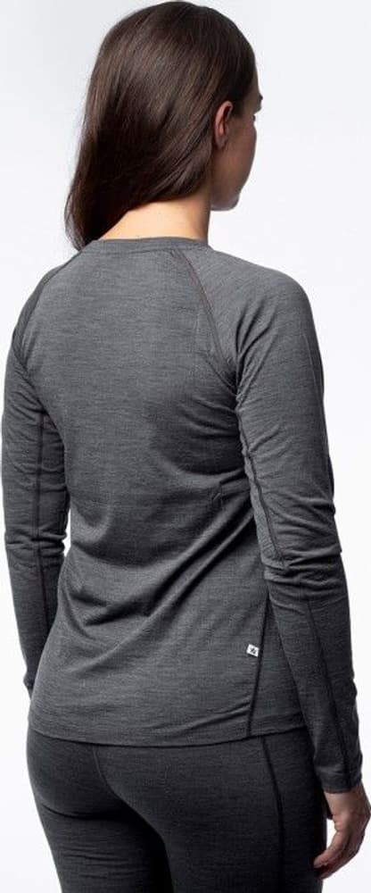 Merino Crewneck -naisten aluskerrastopaita, harmaa, view: 2