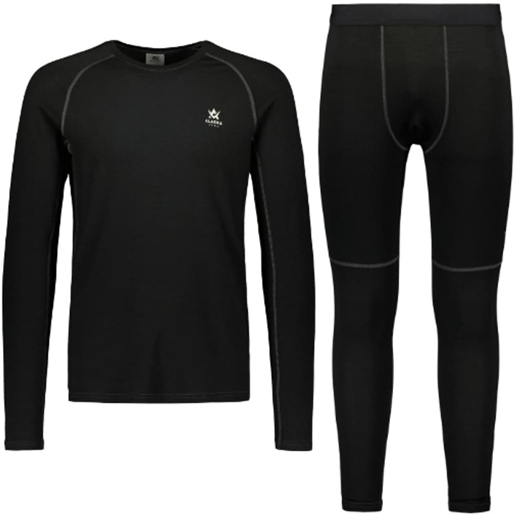 Superior Merino Base Layer kerrasto, musta, view: 0