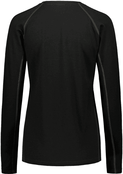 Superior Merino Base Layer naisten kerrasto, musta, view: 2