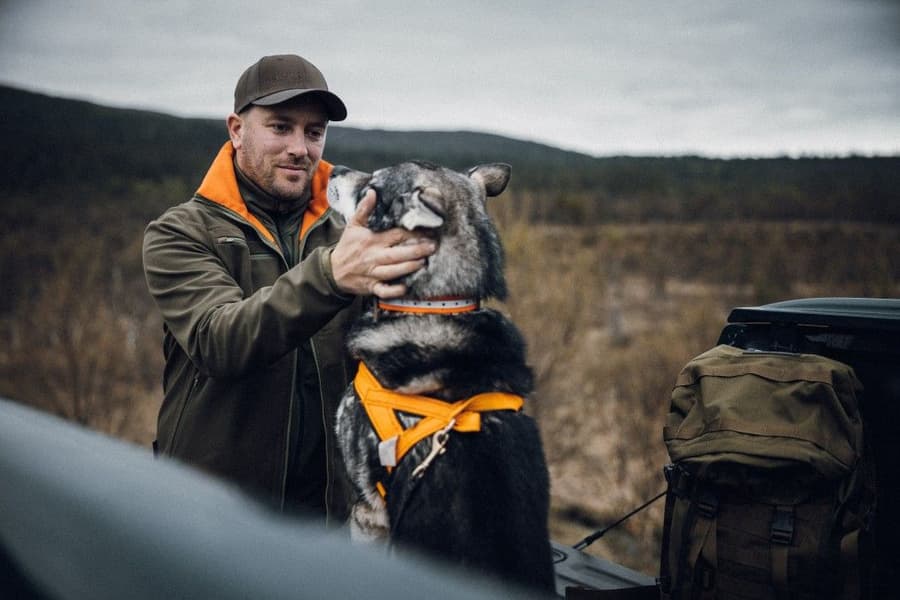 Kodiak APS -miesten kääntötakki, vihreä/oranssi, view: 5