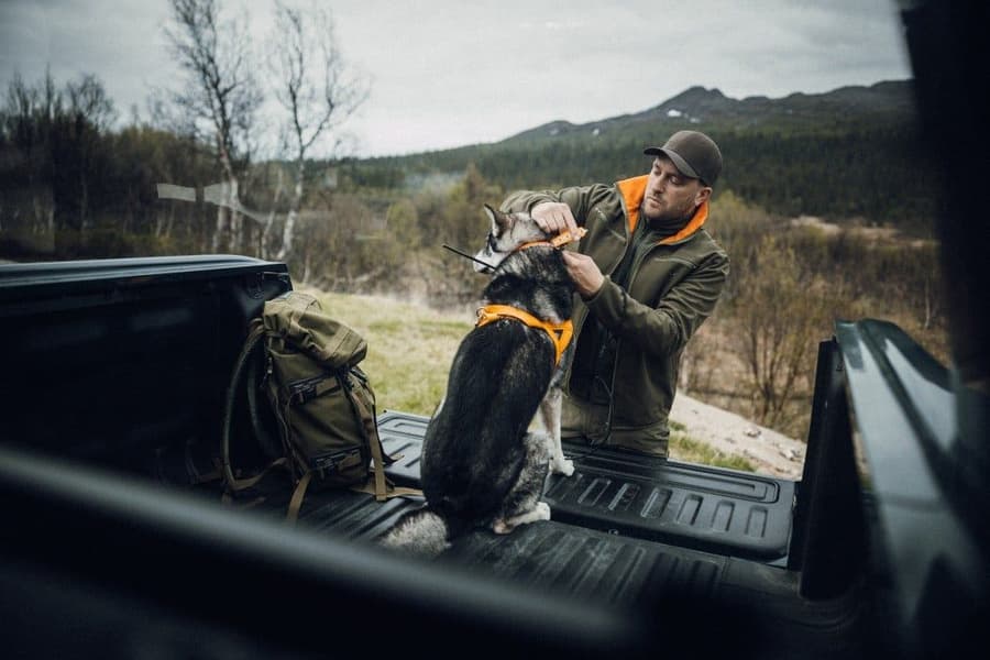 Kodiak APS -miesten kääntötakki, vihreä/oranssi, view: 6