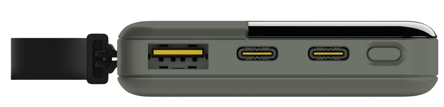 Powerbird B10B varavirtalähde, harmaanvihreä, view: 2