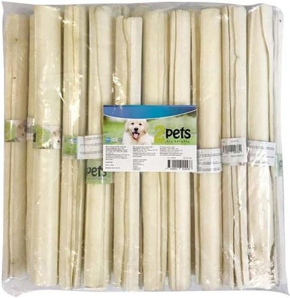 2pets valkoinen pururulla 25 cm/28 mm (1 kpl), view: 0