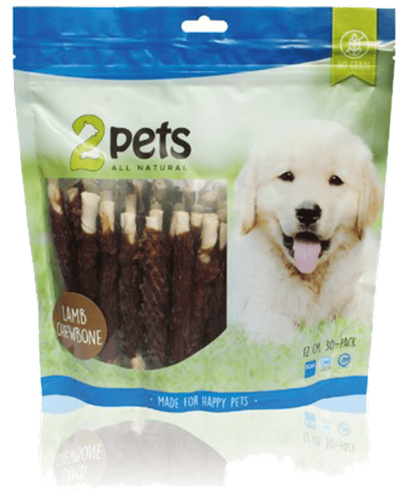 2pets Purutikku lammas 12cm 30-pack 400g, view: 0