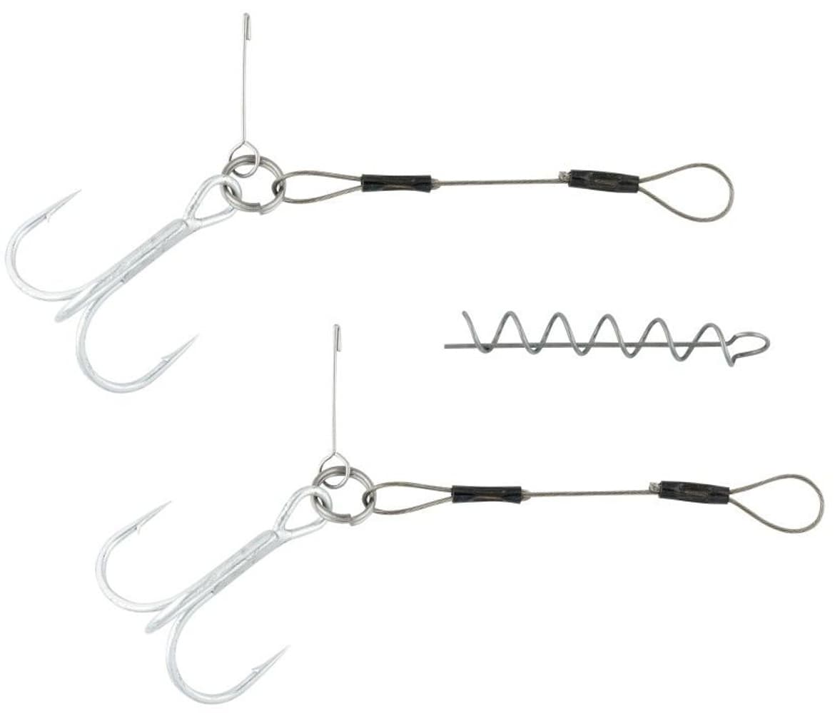 Svartzonker valmis stingers-koukku jigiruuvilla, 2 kpl, view: 0