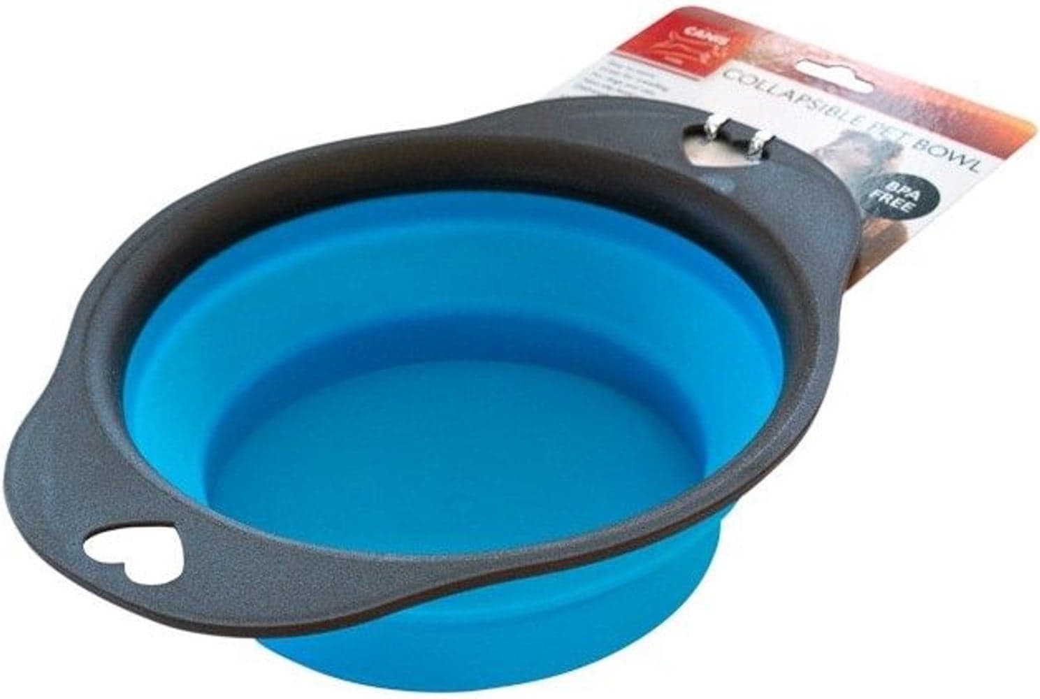 Collapsible Bowl kokoontaitettava koirankuppi, 550 ml, sininen, view: 0